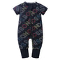 Kids Tales Sunny Adventures Cotton-Blend Double-Zip Baby Romper