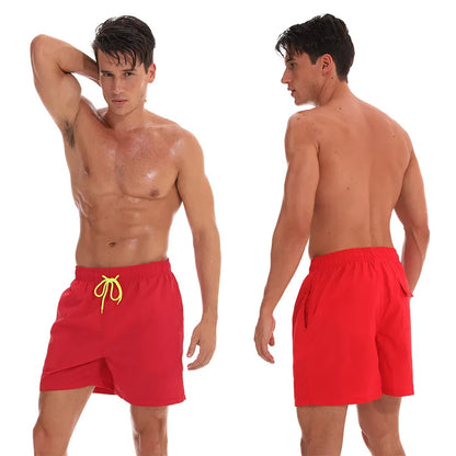 Men's summer boardshorts by Datifer, nylon solid mesh liner, drawstring waist, ideal for surfing and swimwear, stylish men's sports shorts