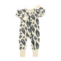 Kids Tales Storytime Cotton-Blend Double-Zip Baby Romper