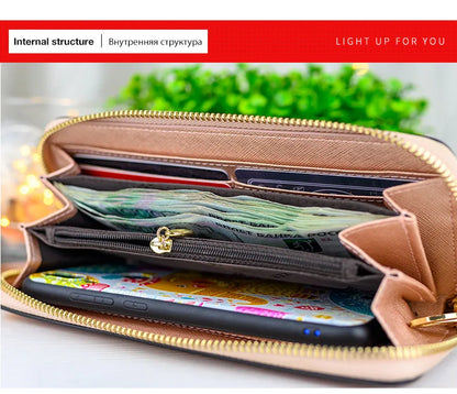 FOXER Women's Split Leather Wallet