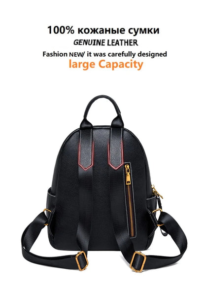 ZOOLER Top Sell Genuine leather Backpack Women Real Leather Travel Bags Style Backpack Soft Skin Female School Girl  Bags MY113