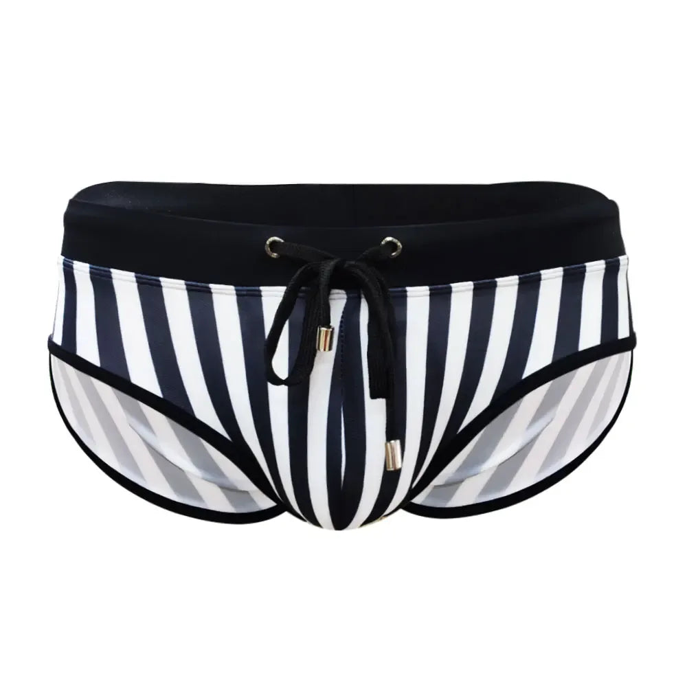 UXH Padded Contrast Colour Swim Briefs - ShopHub