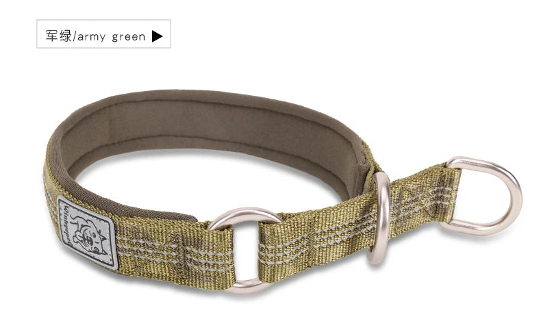 Truelove P Chain Pet Reflective Collar Nylon Best Neoprene Padded Half Choke Training Lightweight Washable Sports YC1852