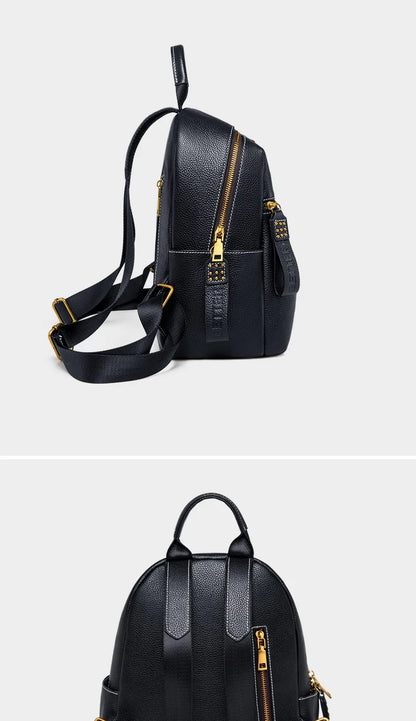 ZOOLER Top Sell Genuine leather Backpack Women Real Leather Travel Bags Style Backpack Soft Skin Female School Girl  Bags MY113