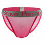 BRAVE PERSON Sexy Transparent Men's Briefs - Breathable Mesh Low-Waist Underwear for Ultimate Comfort