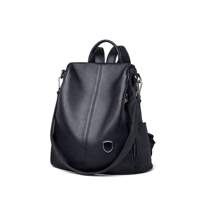 ZOOLER Hot Seller Women Cow Backpack 100% Genuine Leather Backpack Causal School Bags Travel Cowskin Female Backpacks#Z186