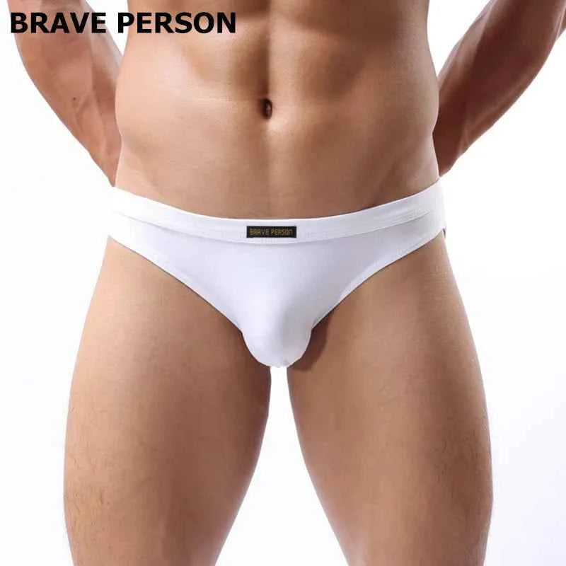 BRAVE PERSON Men's Breathable Cotton Briefs - High Quality Comfortable Underwear