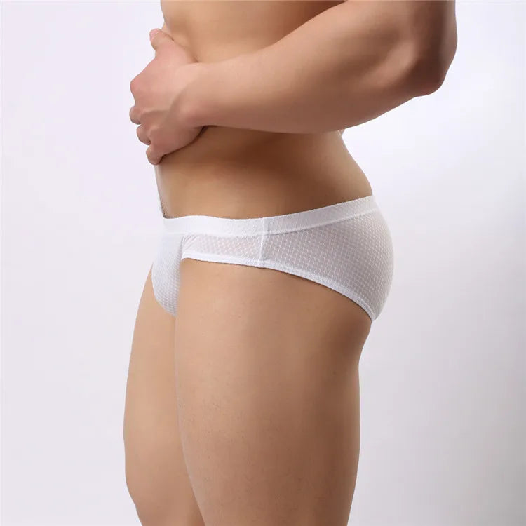 BRAVE PERSON Men's Sexy Briefs - Colourful High-Quality Nylon Underwear for Ultimate Comfort