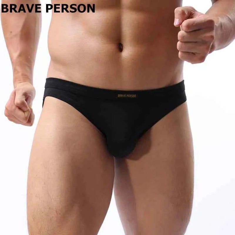 BRAVE PERSON Men's Breathable Cotton Briefs - High Quality Comfortable Underwear