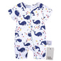 Kids Tales Sunny Side Cotton-Blend Zip Baby Romper