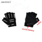 JAEOOGY 188 LED Dance Mask or Purple Gloves