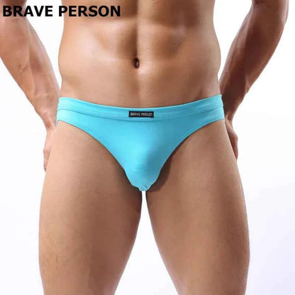 BRAVE PERSON Men's Breathable Cotton Briefs - High Quality Comfortable Underwear