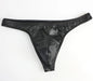 BRAVE PERSON Men's Low Waist Leather Briefs