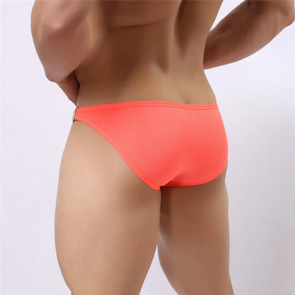 BRAVE PERSON Men's Sexy Fashion Briefs Bikini with Side Metal Buckle