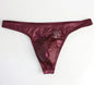 BRAVE PERSON Men's Low Waist Leather Briefs