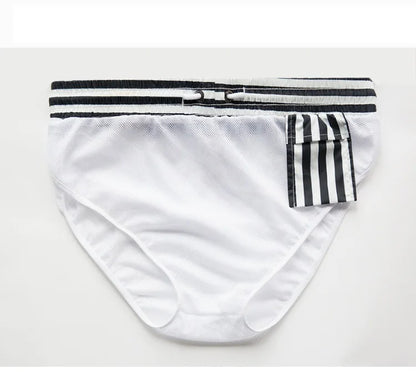 Striped Quick-Dry Lined Boardshorts | Men's Swimwear
