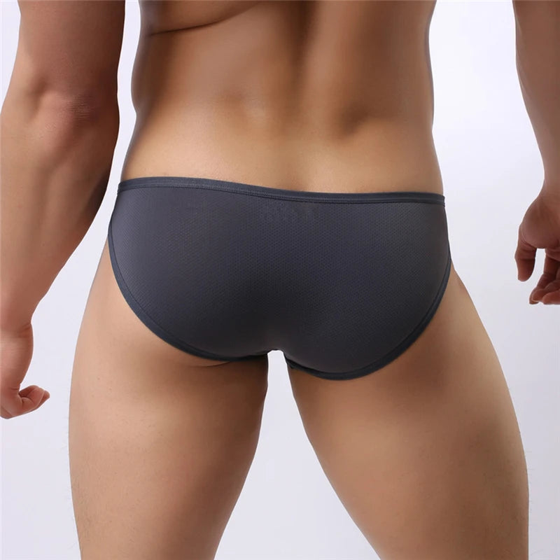 BRAVE PERSON Men's Sexy Fashion Briefs Bikini with Side Metal Buckle