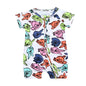 Kids Tales Sunny Side Cotton-Blend Zip Baby Romper