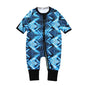 Kids Tales Everyday Wonder Cotton-Stretch Zip Baby Romper
