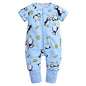 Kids Tales Sunny Adventures Cotton-Blend Double-Zip Baby Romper