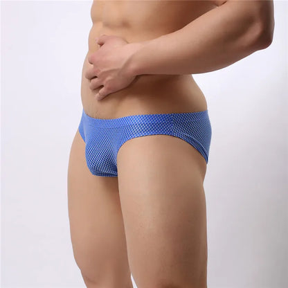 BRAVE PERSON Men's Sexy Briefs - Colourful High-Quality Nylon Underwear for Ultimate Comfort