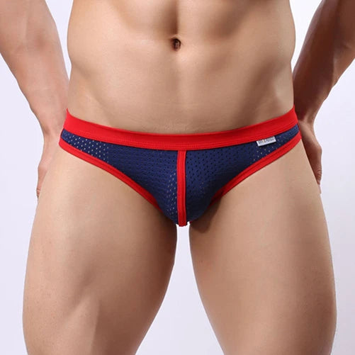 BRAVE PERSON Men's Breathable Mesh Briefs - High Quality Underwear