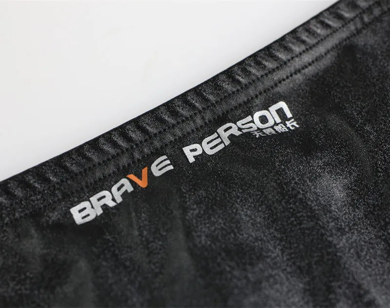 BRAVE PERSON Men's Sexy Low-Waist Underwear Briefs