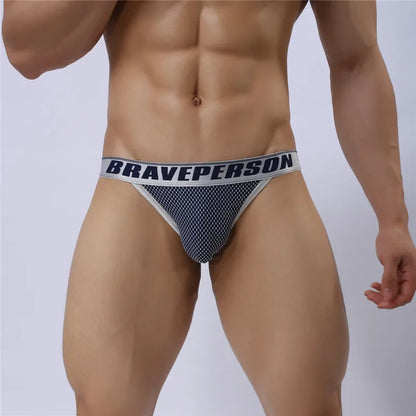 BRAVE PERSON Men's Underwear - Sexy High Fork Low-Waist