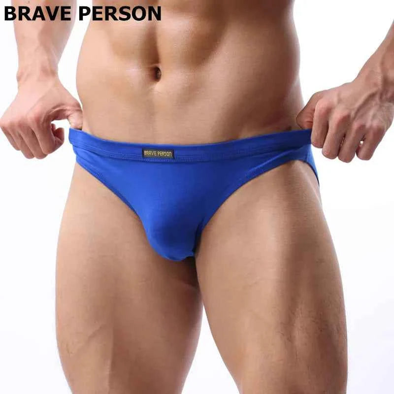 BRAVE PERSON Men's Breathable Cotton Briefs - High Quality Comfortable Underwear