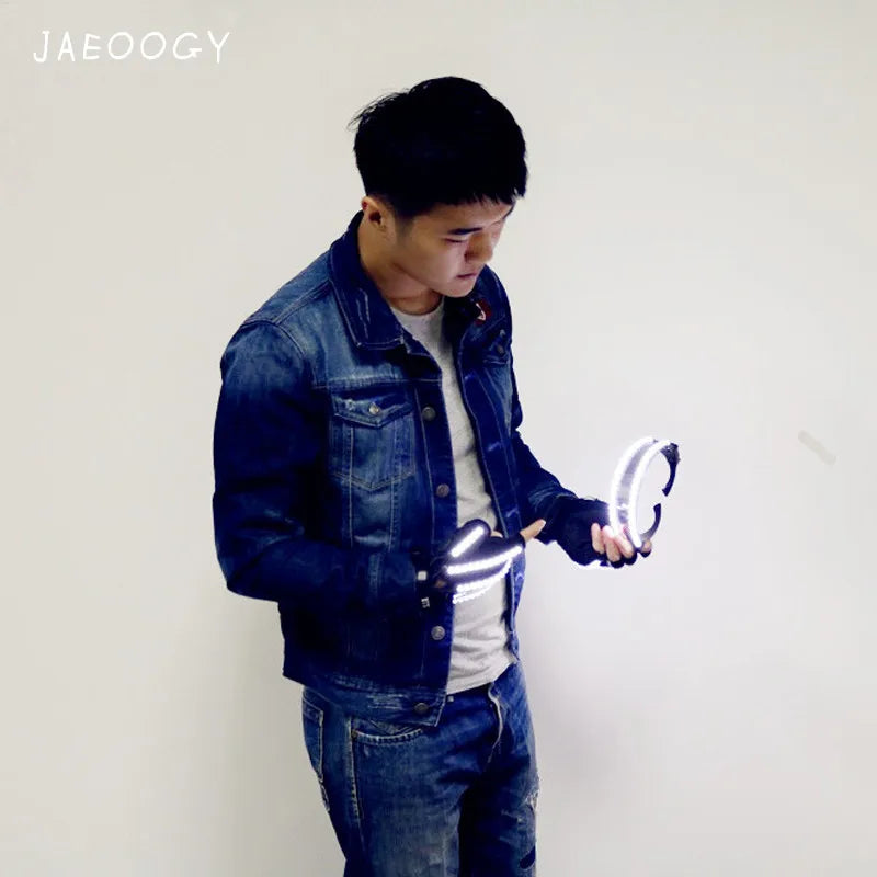 JAEOOGY 004 LED Party Glasses & Gloves | Choose Your Set