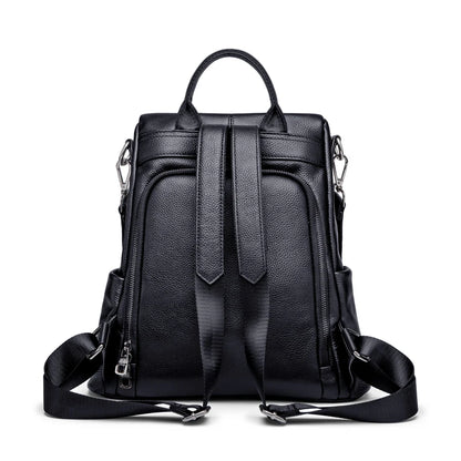 ZOOLER Hot Seller Women Cow Backpack 100% Genuine Leather Backpack Causal School Bags Travel Cowskin Female Backpacks#Z186