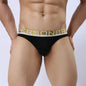 BRAVE PERSON Sexy Men's Cotton Briefs Hollow Design for Men Underwear