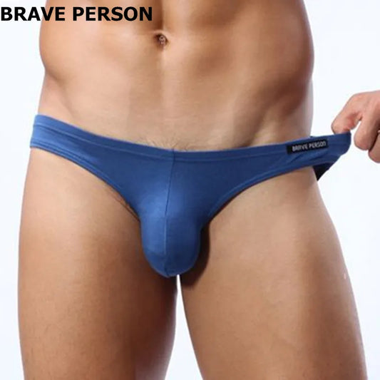 Men's sexy modal underwear briefs from ShopHub NZ, featuring a sleek fit and comfortable design.