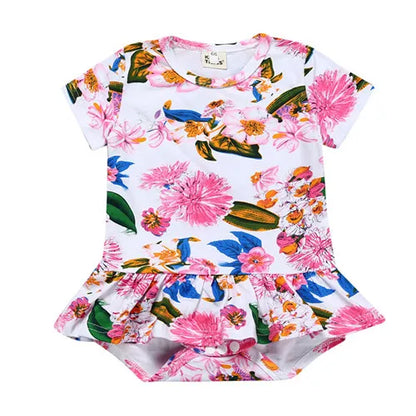 Kids Tales Blossom Belle Cotton-Blend Baby Girl Romper