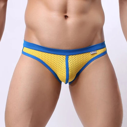 BRAVE PERSON Men's Breathable Mesh Briefs - High Quality Underwear