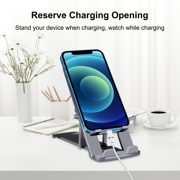 HAWEEL Adjustable Lifting Folding Live Broadcast Aluminum Alloy Desktop Holder