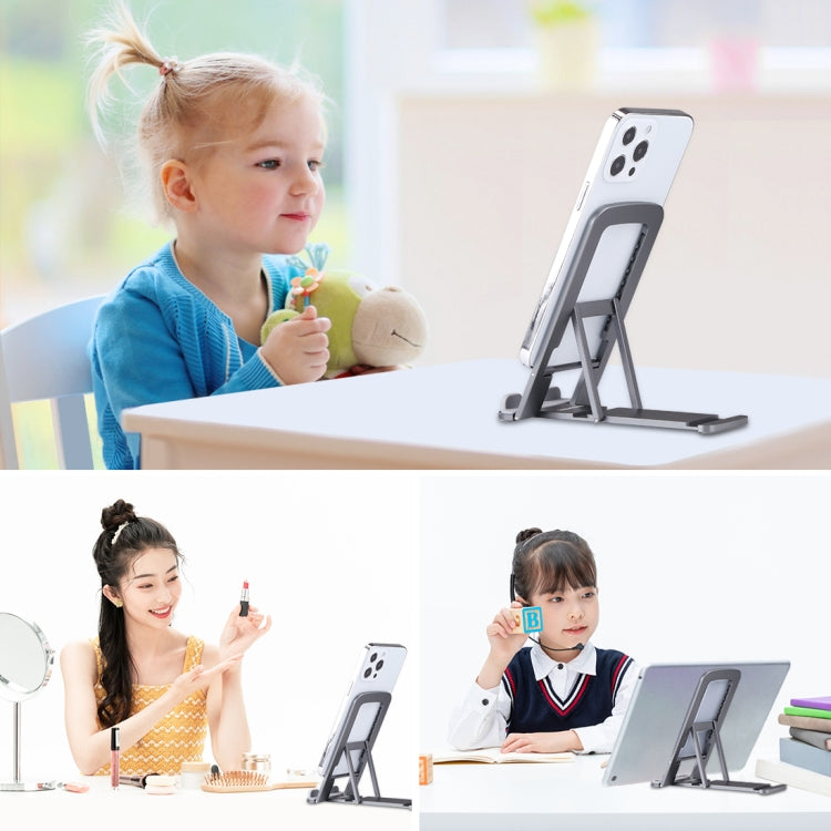 HAWEEL Adjustable Lifting Folding Live Broadcast Aluminum Alloy Desktop Holder