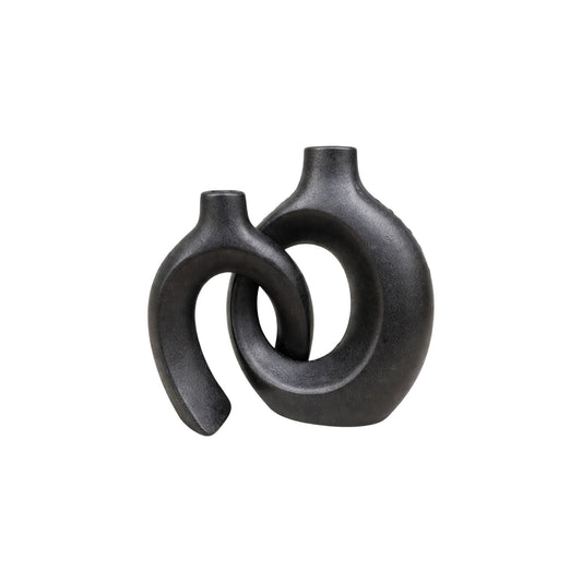 Frankly Cotton Sculptural Ceramic Vase Set Nest & Stem Homewares