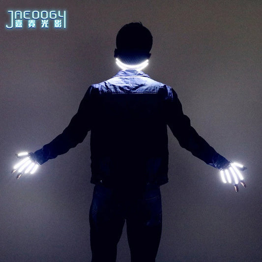 JAEOOGY 004 LED Glasses & Gloves | Five Colours