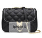 FOXER Split Leather Crossbody Bag