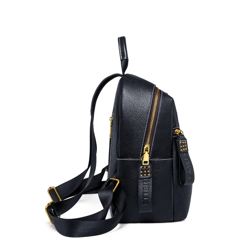 ZOOLER Top Sell Genuine leather Backpack Women Real Leather Travel Bags Style Backpack Soft Skin Female School Girl  Bags MY113