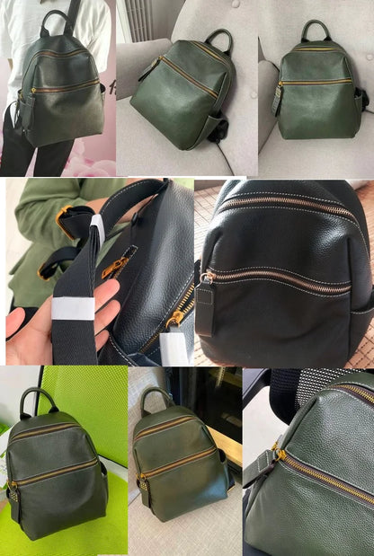 ZOOLER Top Sell Genuine leather Backpack Women Real Leather Travel Bags Style Backpack Soft Skin Female School Girl  Bags MY113