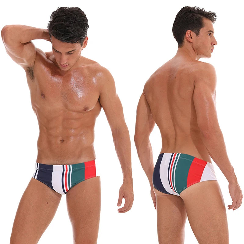 DATIFER Men's Sexy Low Waist Swim Briefs