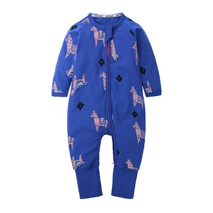 Kids Tales Everyday Wonder Cotton-Stretch Zip Baby Romper