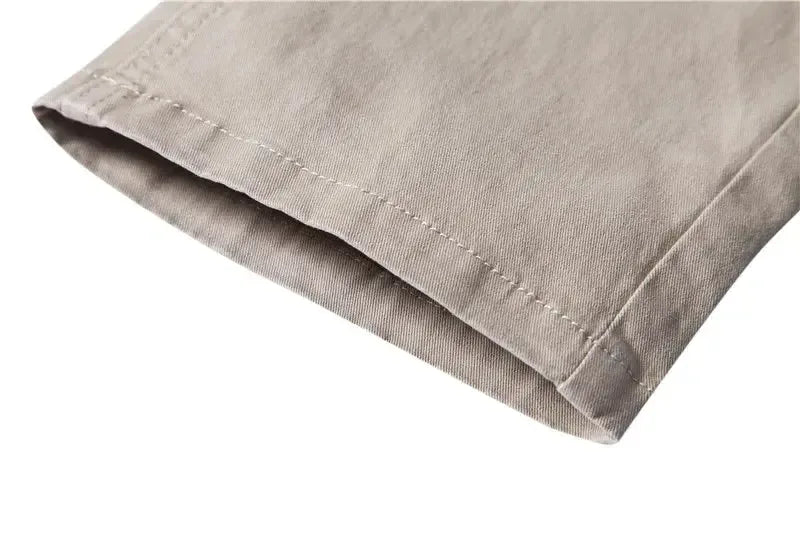 AIOPESON's Casual Cotton Men Trousers - ShopHub