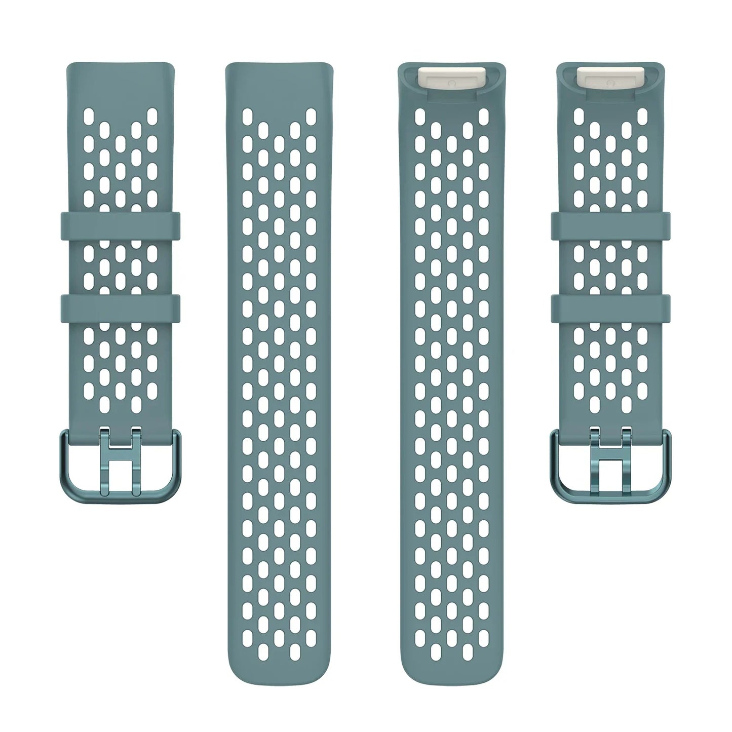 Silicone Sports Strap for the Fitbit Charge 5/6 Series (12 colours available) Habicare