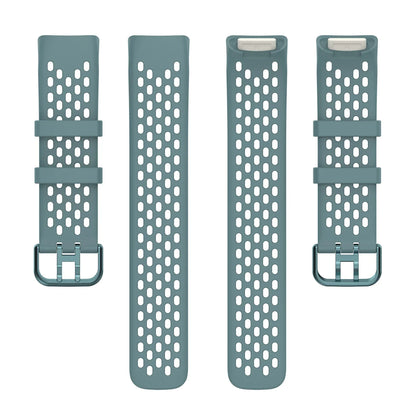 Silicone Sports Strap for the Fitbit Charge 5/6 Series (12 colours available) Habicare