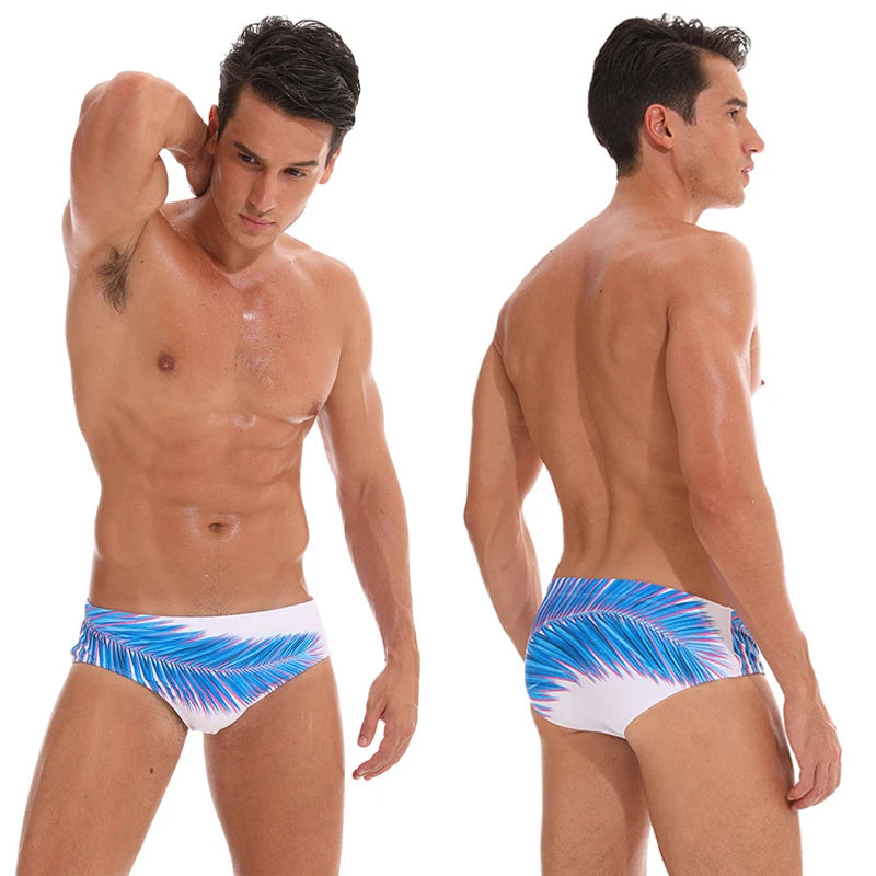 DATIFER Men's Sexy Low Waist Swim Briefs