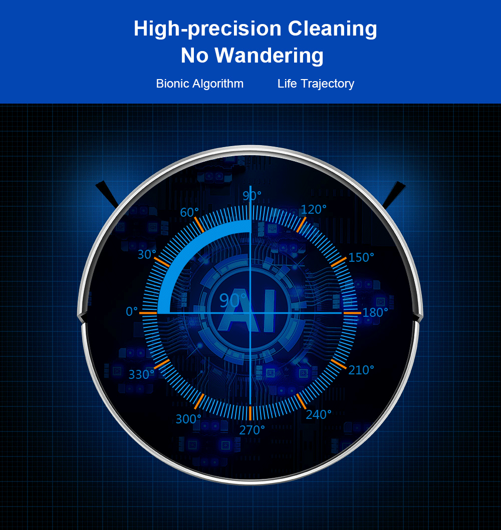 LIECTROUX/LILIN C30B Robot Vacuum Cleaner