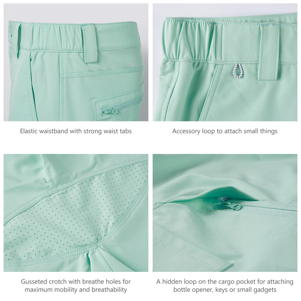 BASSDASH Men's Fishing Cargo Shorts ShopHub